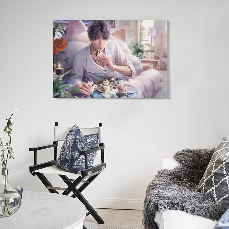 Amazon.co.jp: 恋と深空 ホムラ アートパネル 装飾画 ポスター