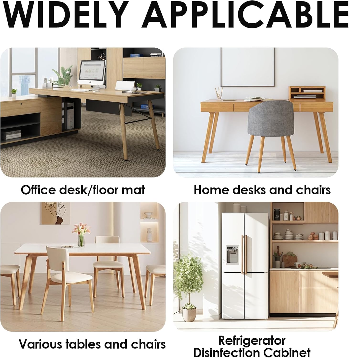 brileze 4Pcs Furniture Feet M8 X 25mm Adjustable Levelling Feet Hexagon Table Legs Thread Screw on Foot Furniture Levelers for Furniture, Table, Sofa, Chair, Black 5 71rul R ++L. AC SL1500