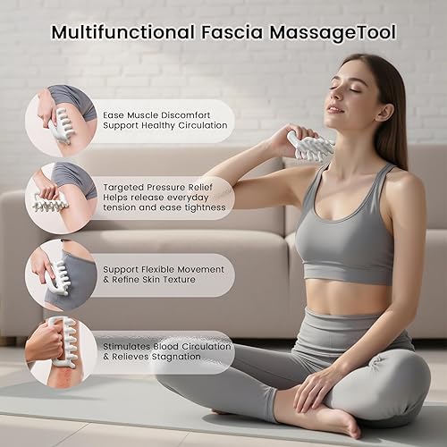 Miniatura 2 de Herramienta de masaje fascista para celulitis, herramienta de masaje de puntos de activación, nudos musculares, herramienta de liberación miofascial