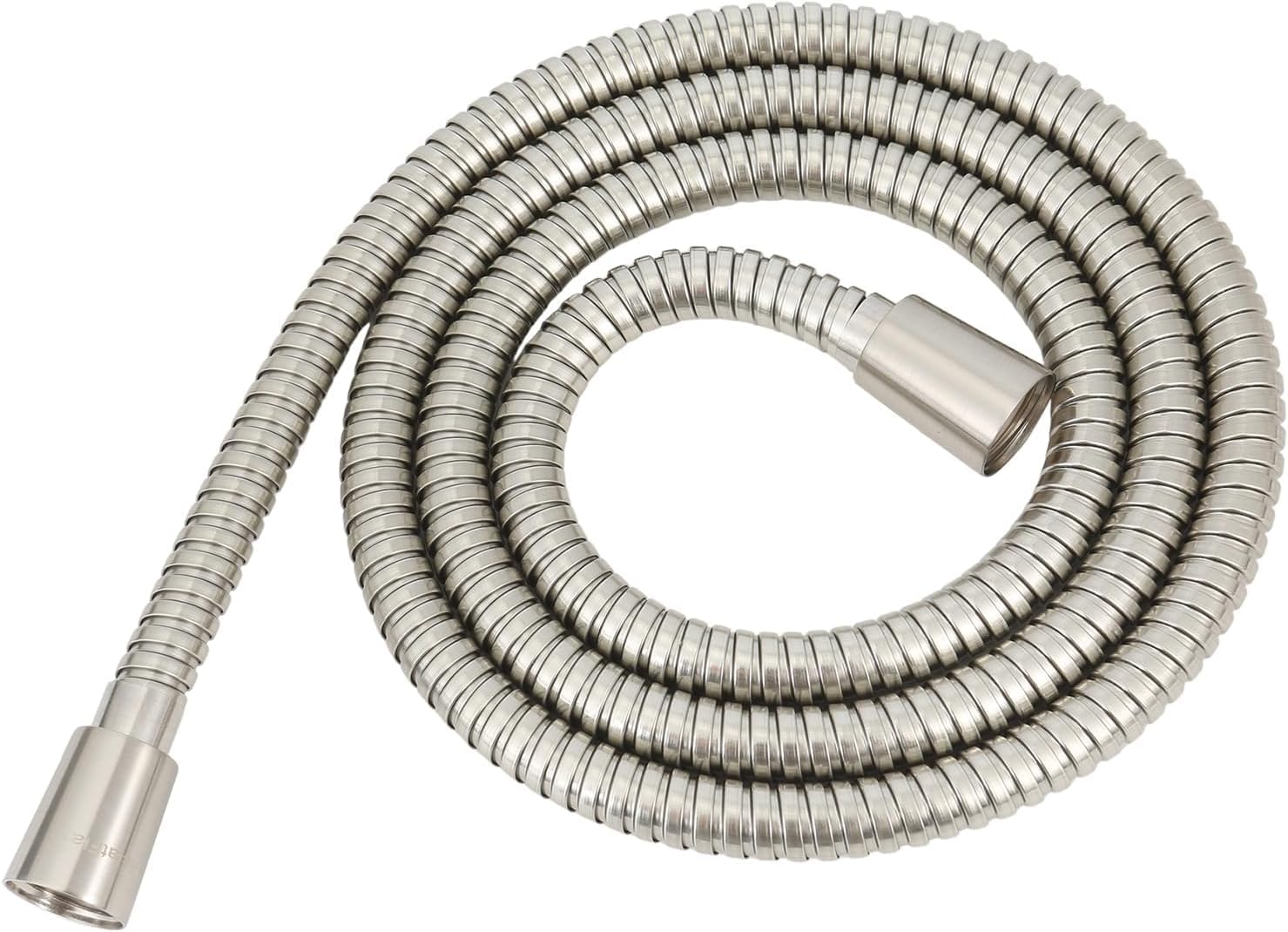 59 Inch Shower Hose, Kink-Free Stainless Steel Handheld Shower Head Hose Replacement, Flexible Shower Pipe with Solid Brass Connectors, Universal G1/2 Standard Fit, Matte Black