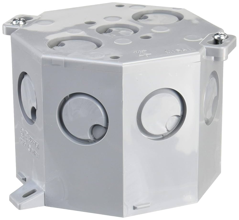 Amazon.co.jp: 未来工業 八角コンクリートボックス 8CB-75N