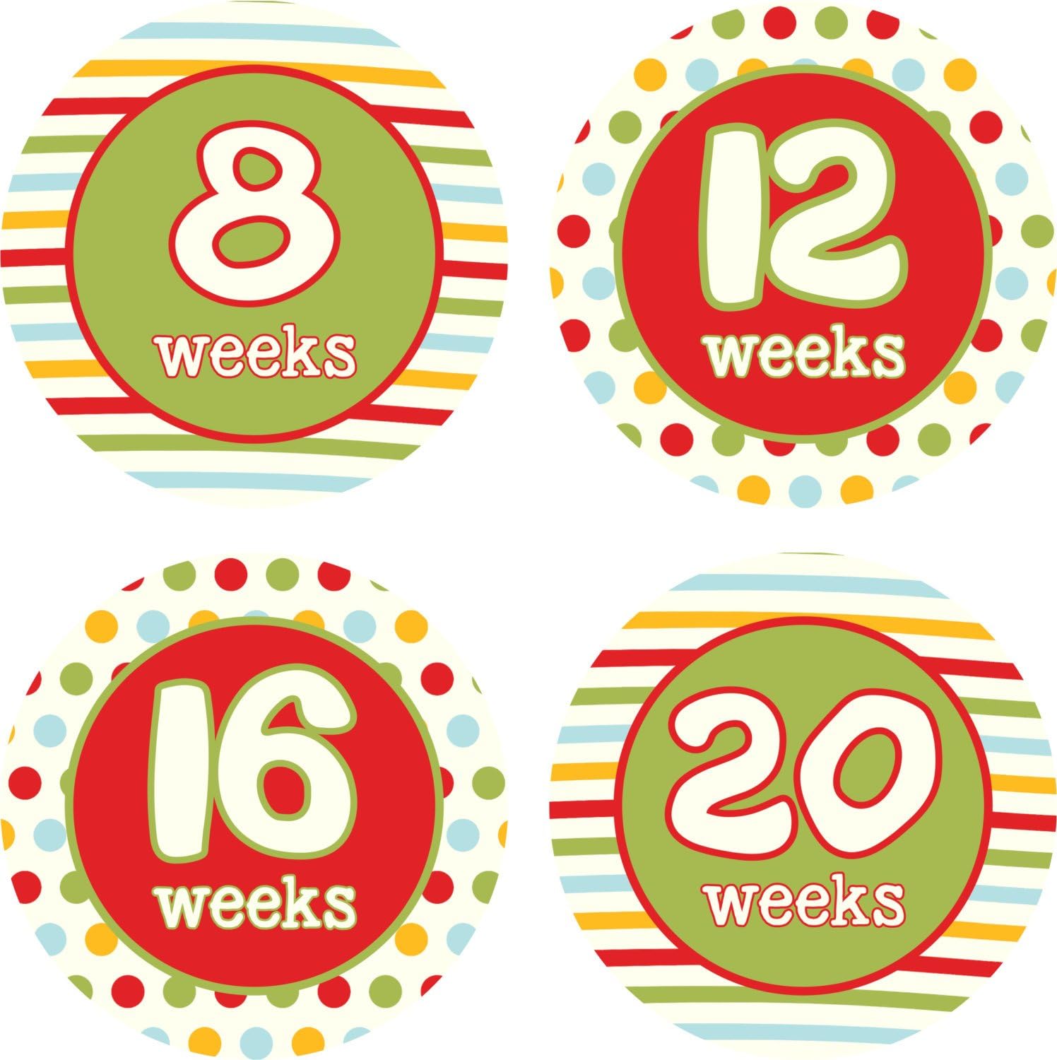 Little LillyBug Designs - Belly Bump Stickers - Pregnancy