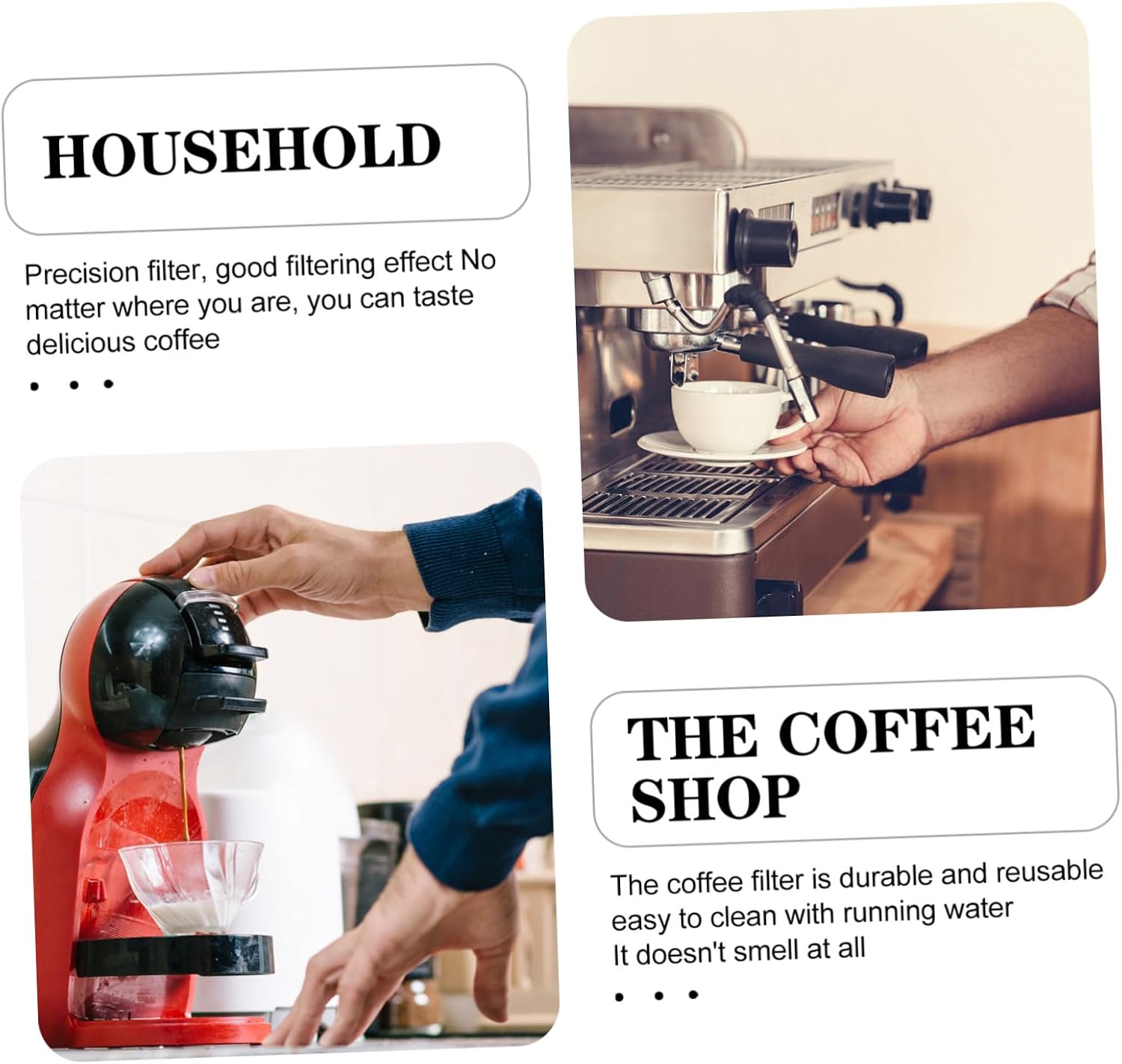 Reusable Stainless Steel Coffee Dripper Cone Filter for Cups Slow Drip Coffee Funnel Easy to Clean Making Tool Practical and Safe for Lovers