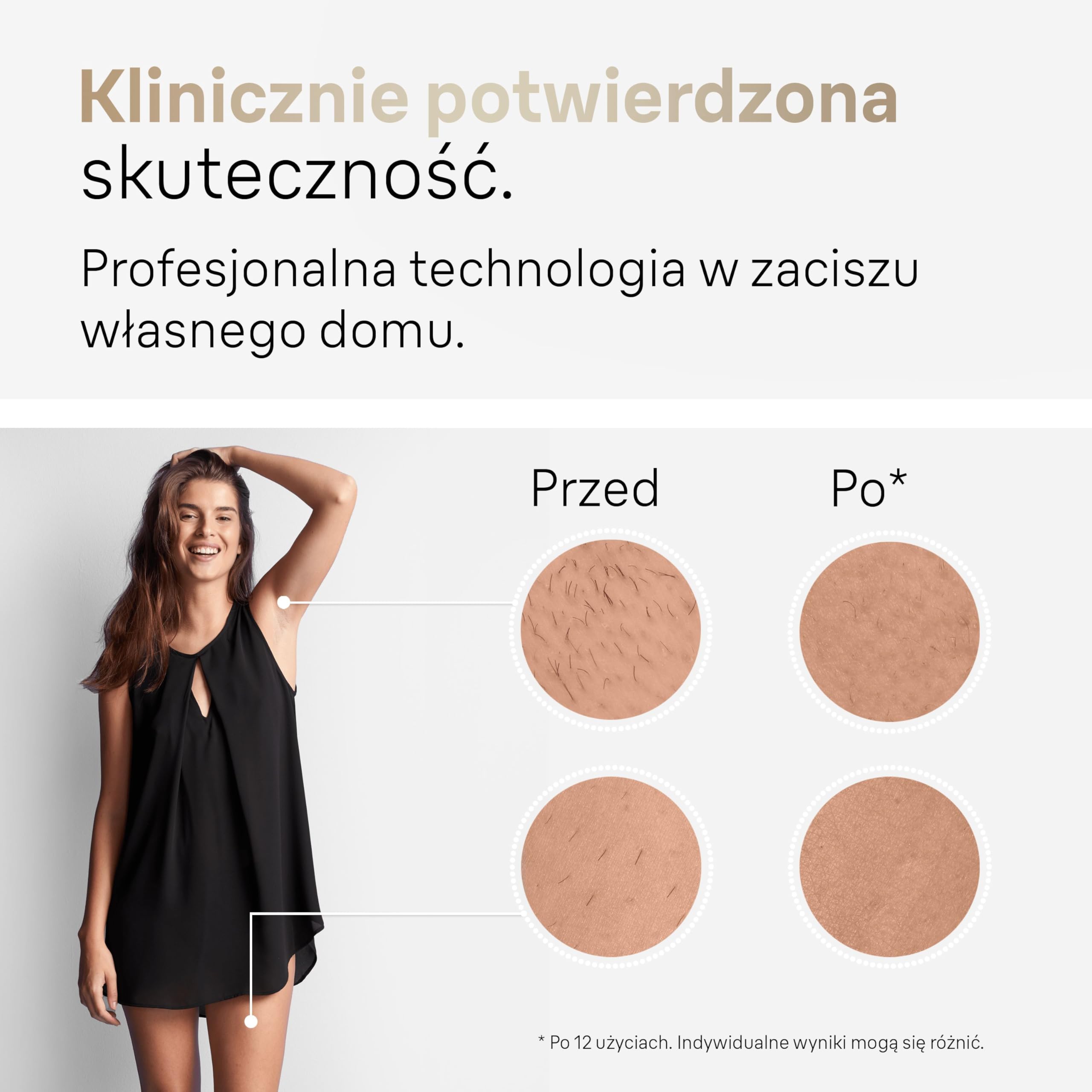 Braun Silk-Expert Pro 5 PL5356 IPL, usuwania owłosienia w warunkach domowych, alternatywa dla depilacji laserowej, w zestawie saszetka, golarka Venus, 4 głowice, prezent dla kobiet, biały/złoty