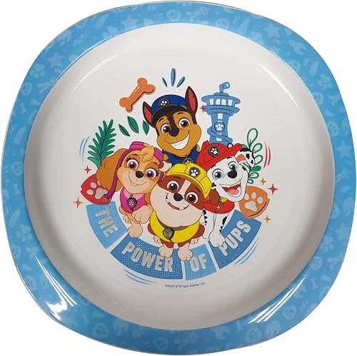 PAW PATROL POWER PUPS SHAPED PLATE