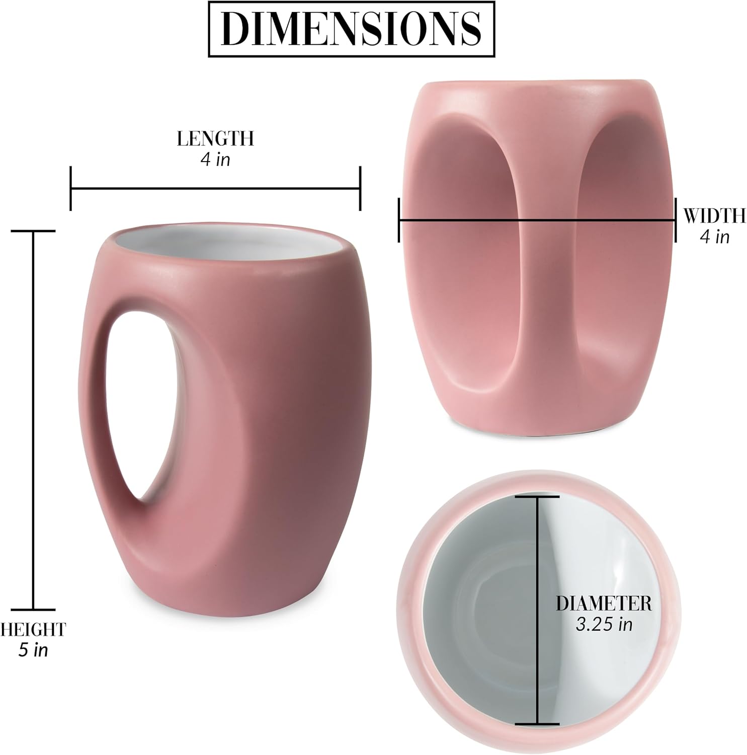 Pavilion Gift Company - Good Morning Mother Of The G*ddamn Year - 16 oz Pink Coffee Mug Tea Cup Gift From Daughter Son Mom Friend Mommy Mama Wife Birthday Long Distance Present - Image 5