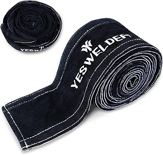 YESWELDER Leather TIG Welding Torch Cable Cover