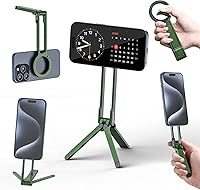 Vista 19 de ULANZI MA30 - Soporte magnético de trípode para iPhone - Maglock de aluminio para teléfono inteligente, mini trípode de bolsillo, soporte