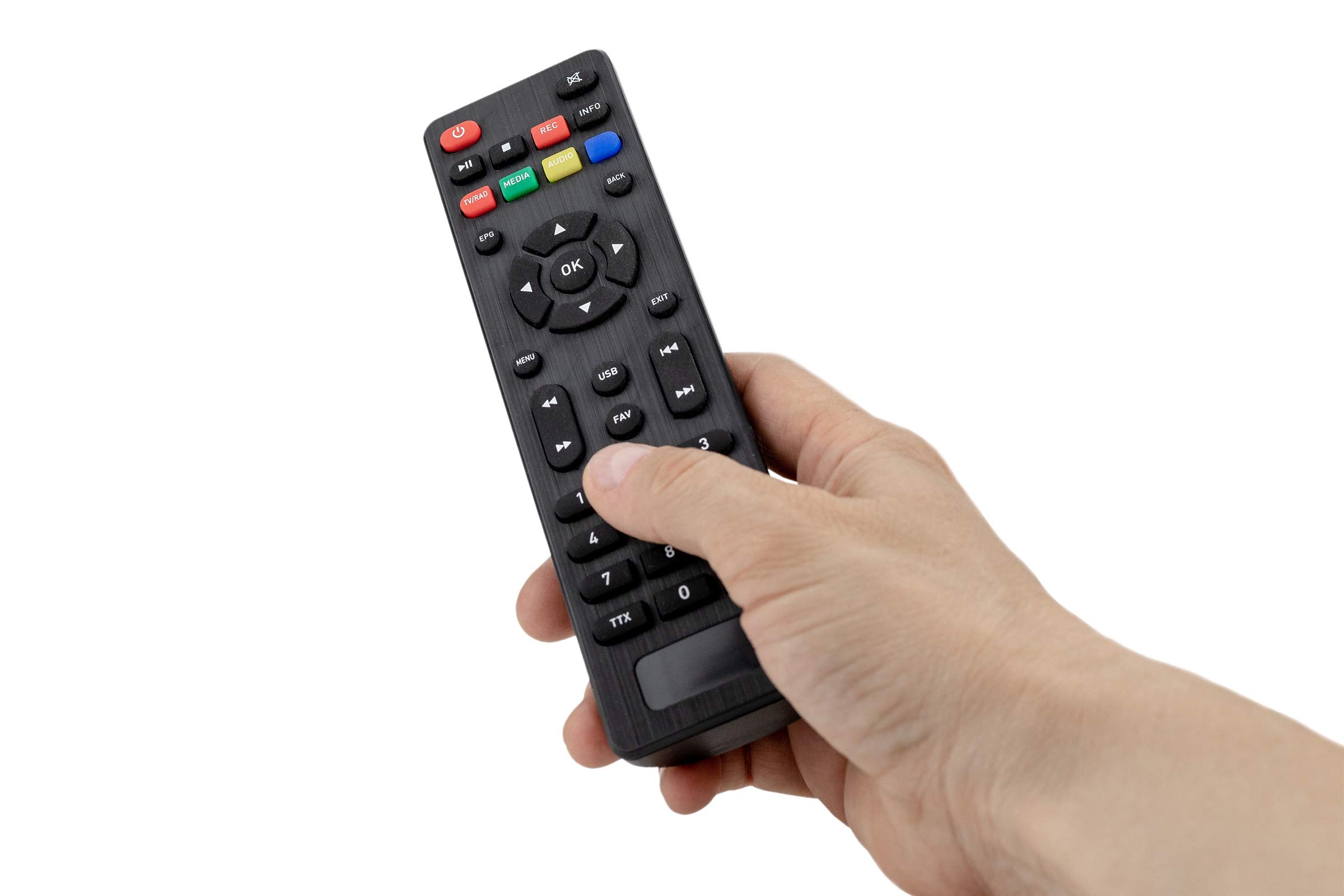 Full HD digitaler Kabel Receiver DVB-C / C2 mit Aufnahmefunktion PVR und Timeshift für alle Kabel-Anbieter mit HDMI | SCART | USB | Auto- Installation | Mediaplayer | 1080p | MKV