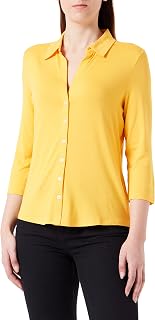 Marc OPoloshirt für Damen, Langarm, Rundhalsausschnitt, Relaxed Fit