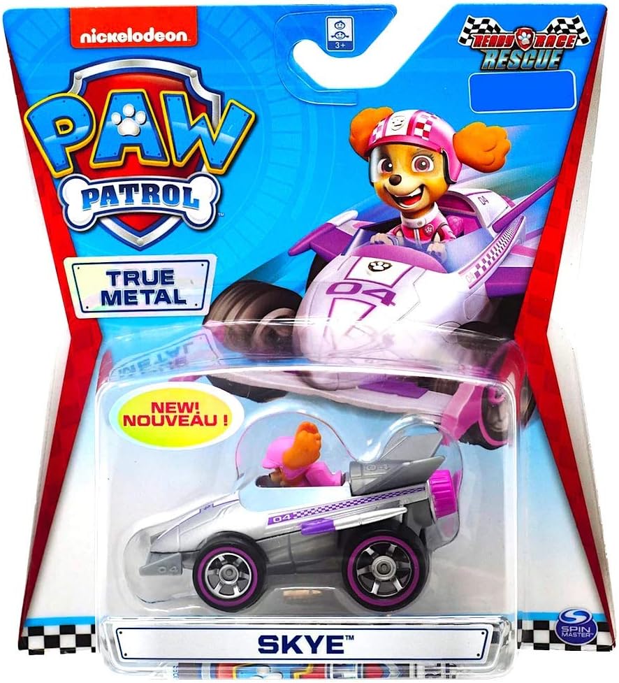 Paw Patrol Skye Ready Race Rescue Diecast Car 1:55 Scale
