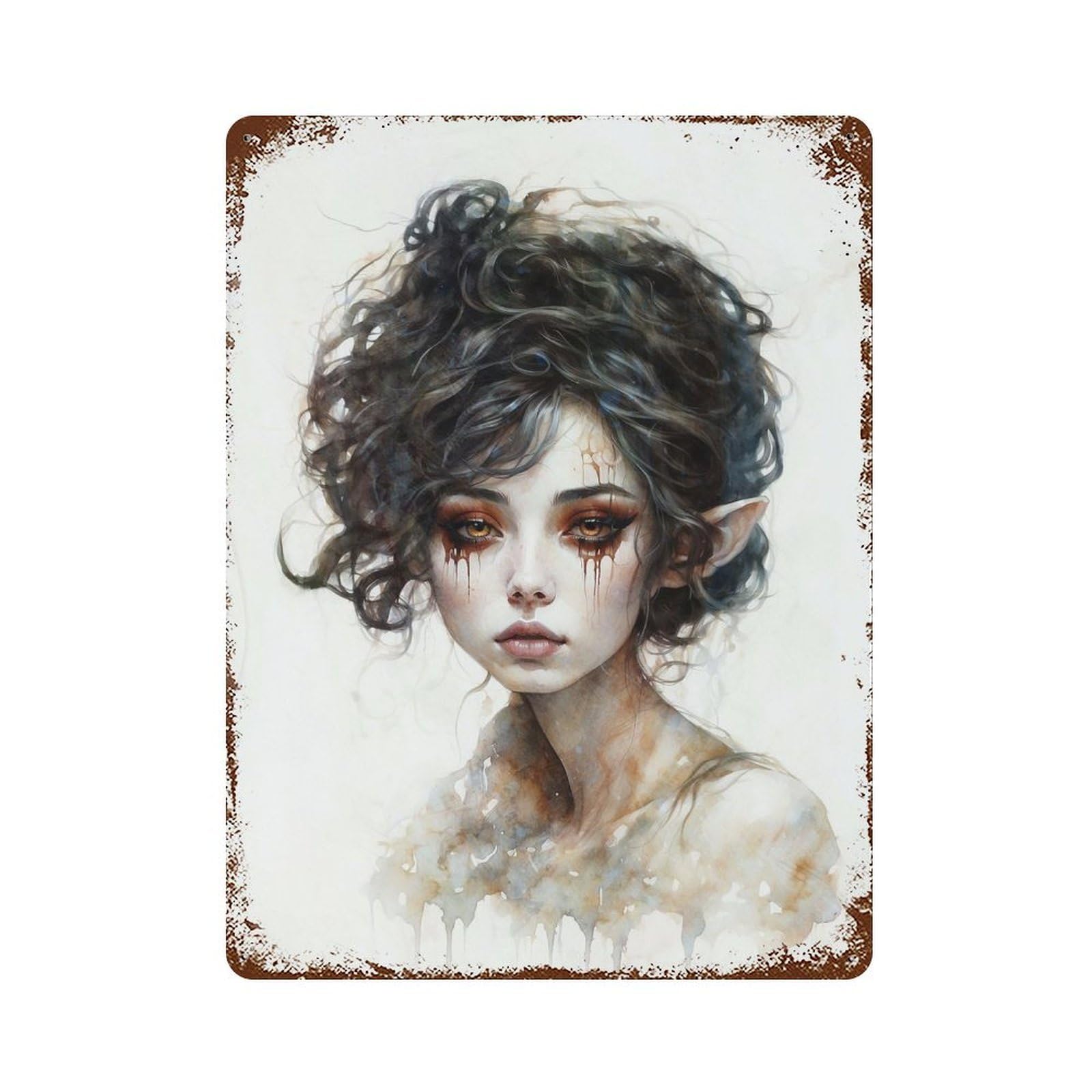 Smokey Fae Retro Metal Sign 15.7"x11.8", for Garage, Bar And Workshop Decor, Shabby Chic Decor