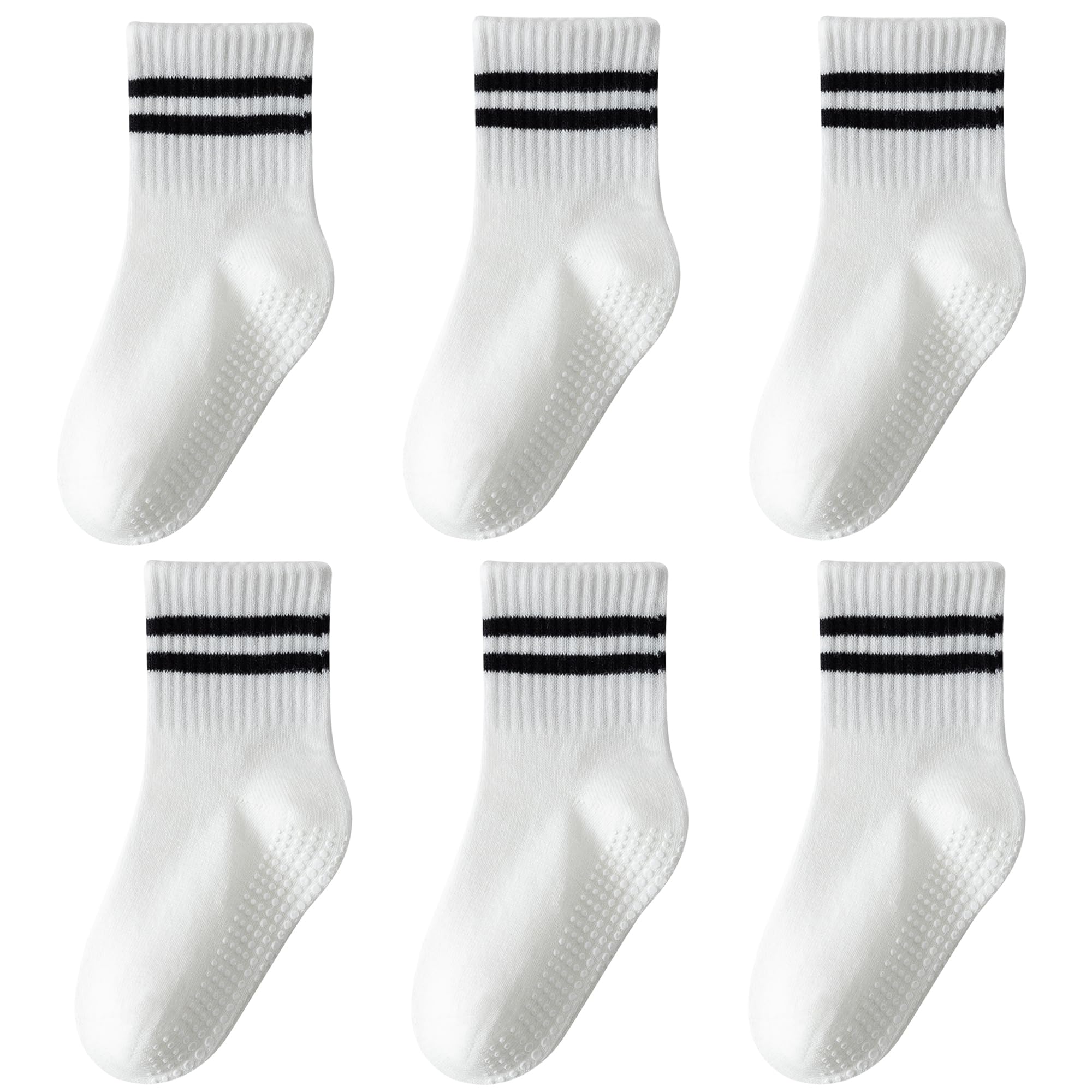 Wamvp Toddler Grip Socks 6 Pairs
