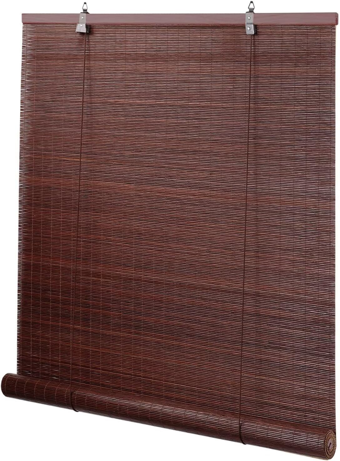 Photo 1 of BAYUE Bamboo Roller Shades 56"W x 48"H
