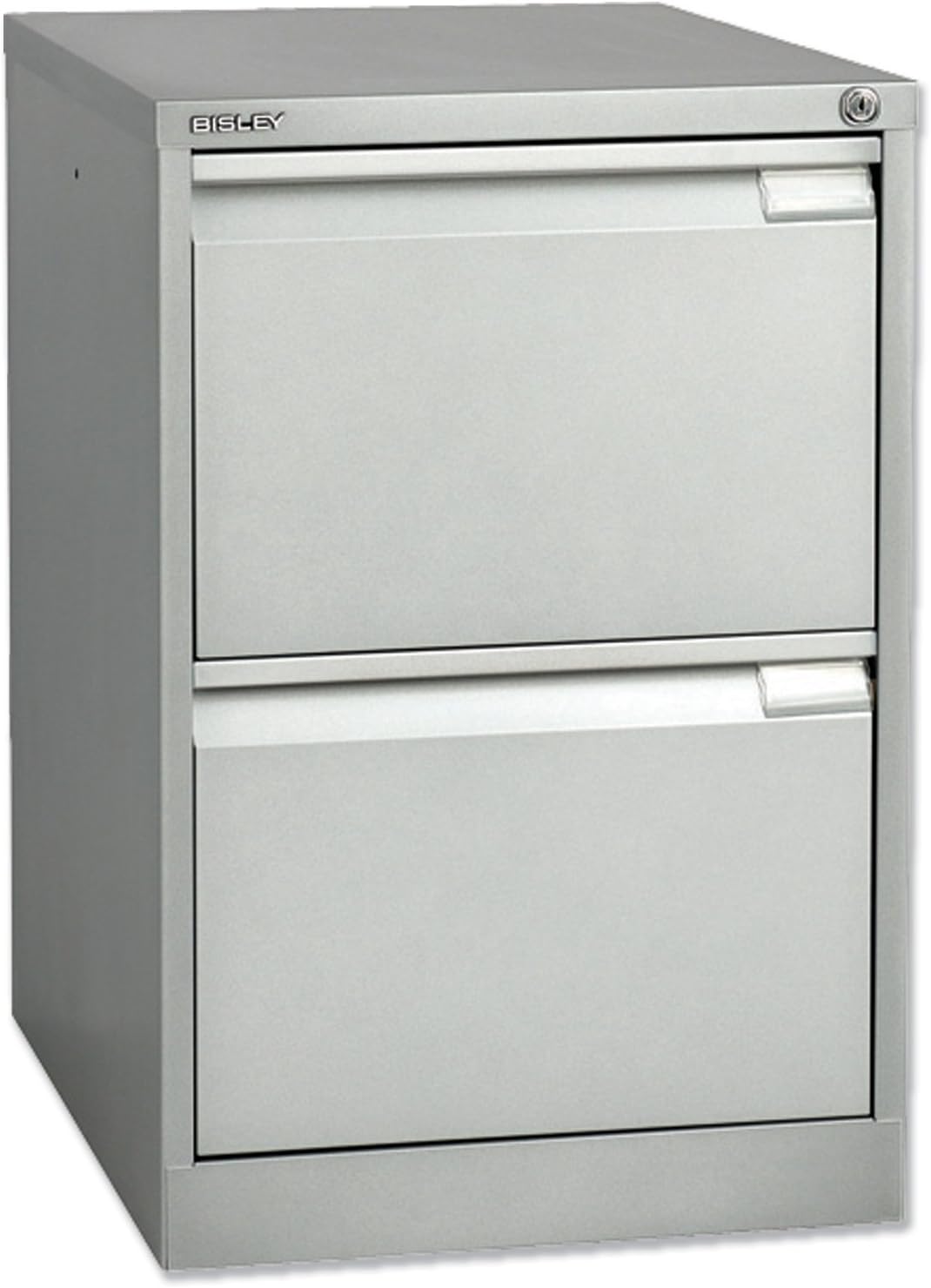 Bisley BS2E Filing Flushfront 2Drawer W470xD622xH711mm Silver