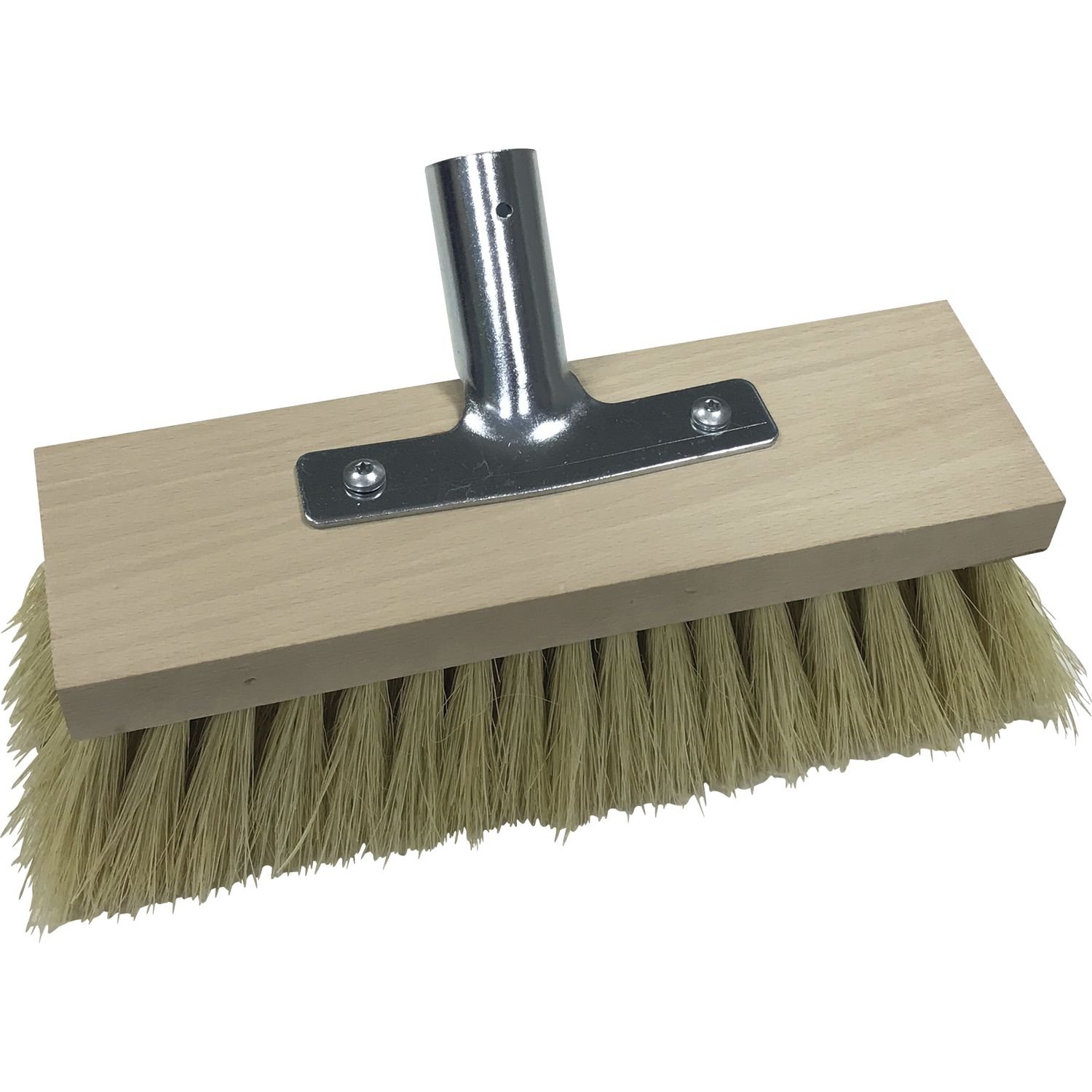 Szczotka smoła Fiber | 23 cm prostokątna | bez trzonka - z metalowym otworem