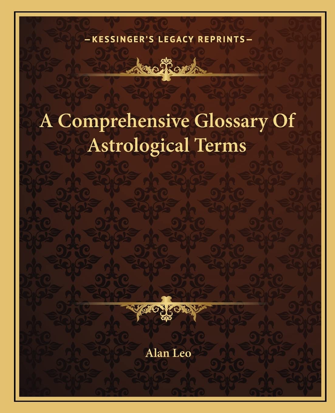 A Comprehensive Glossary Of Astrological Terms