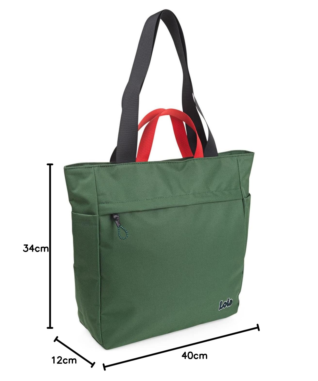 Lois - Bolso Shopper Mujer Espacioso y Elegante Bolso Hombro Mujer Casual Moderno. Shopper para Oficina Diario y Viajes Ideal