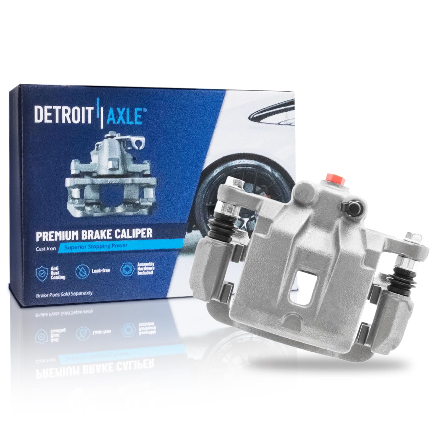 Detroit Axle - Rear Right Brake Caliper for 2009 2010 2011 Kia Borrego
