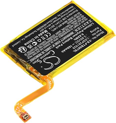 Miniatura 2 de FYIOGXG Batería de repuesto para Fitbit FB507, Versa 2 160mAh  0.62Wh