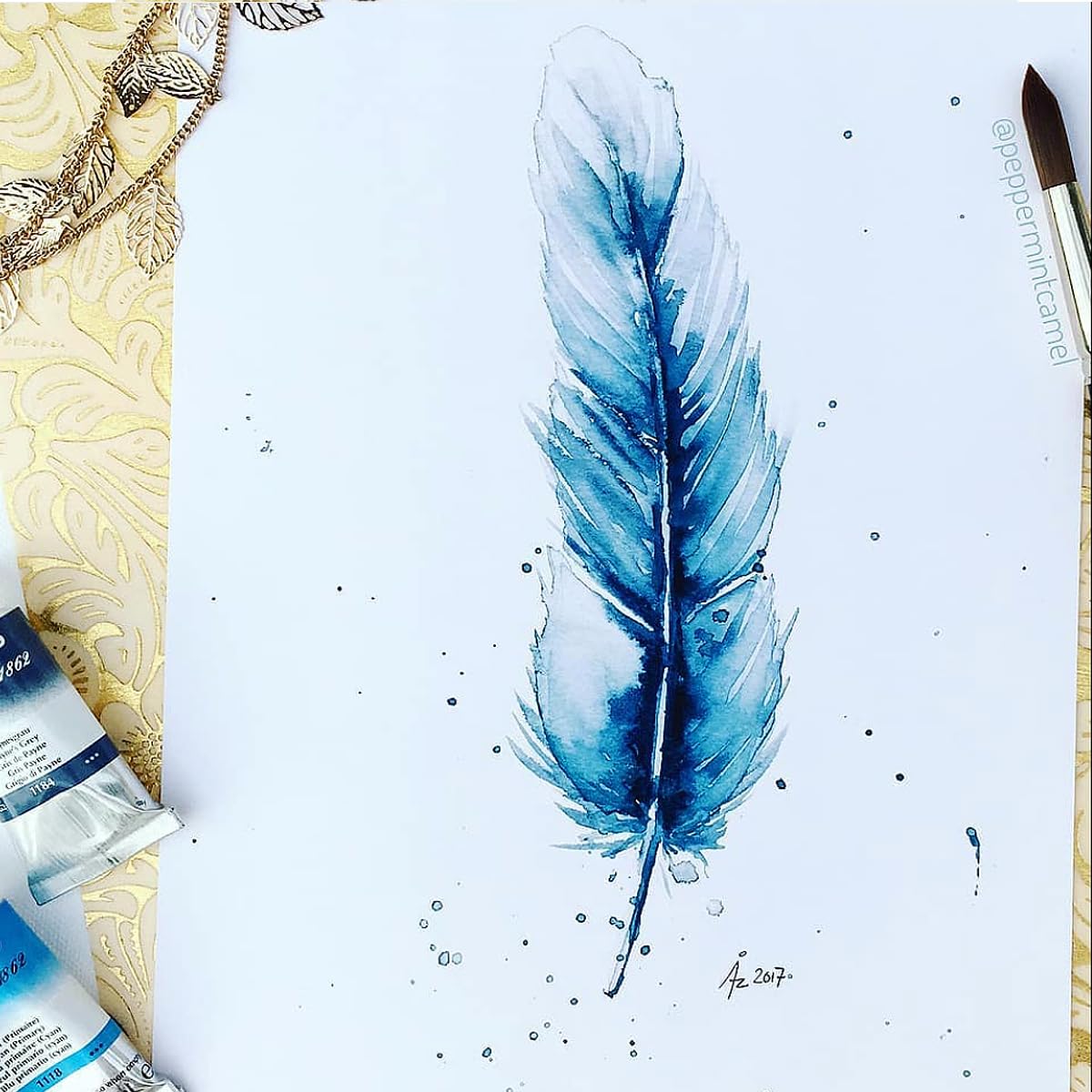 LUKAS AQUARELL 1862, Aquarellfarben in Profi-Qualität, Set mit 70 x 1/2-Näpfchen inkl. Pinsel und Palette im Holzkasten