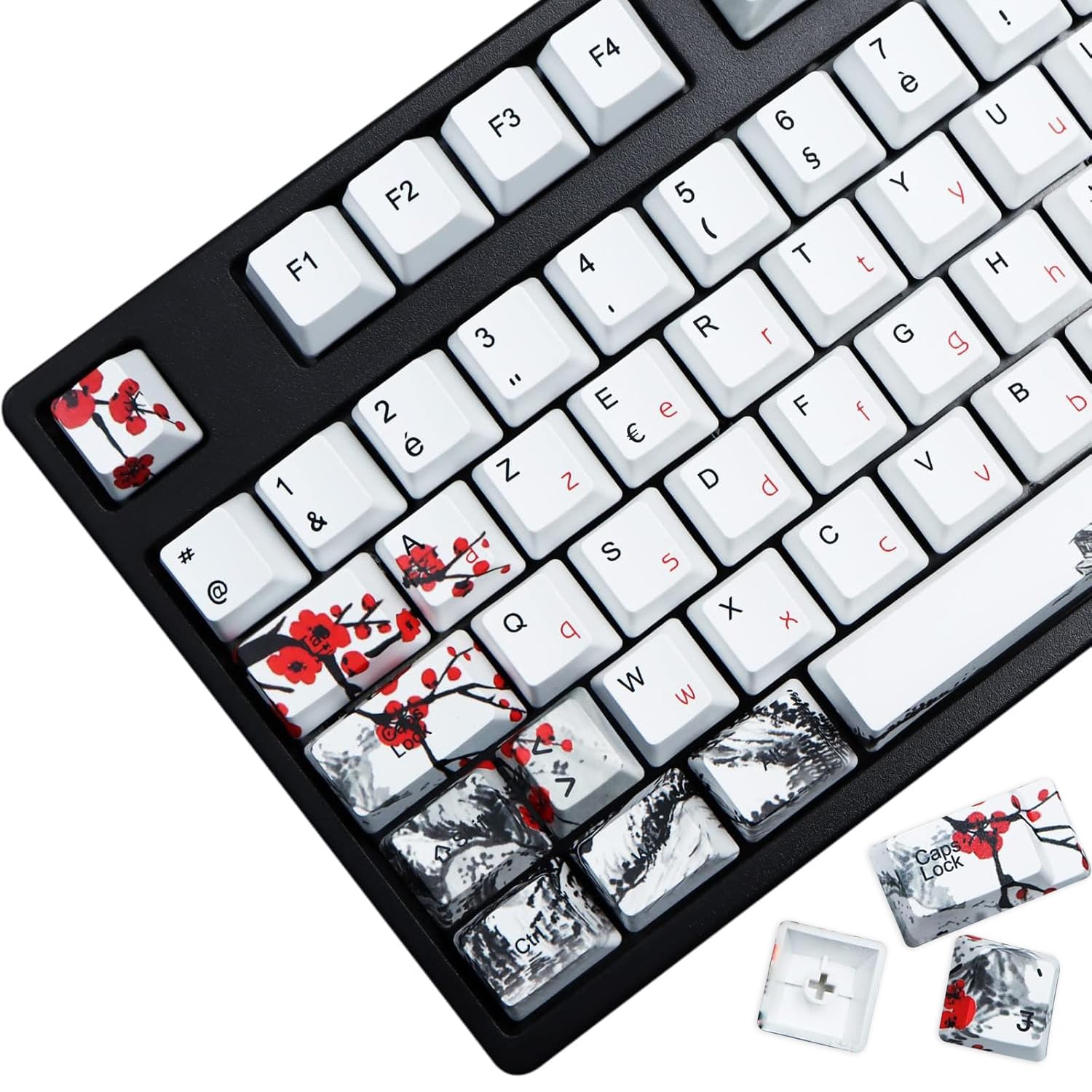 Amazon.com: MOLGRIA Keycaps 111 Set for 62 105 109 Mechanical