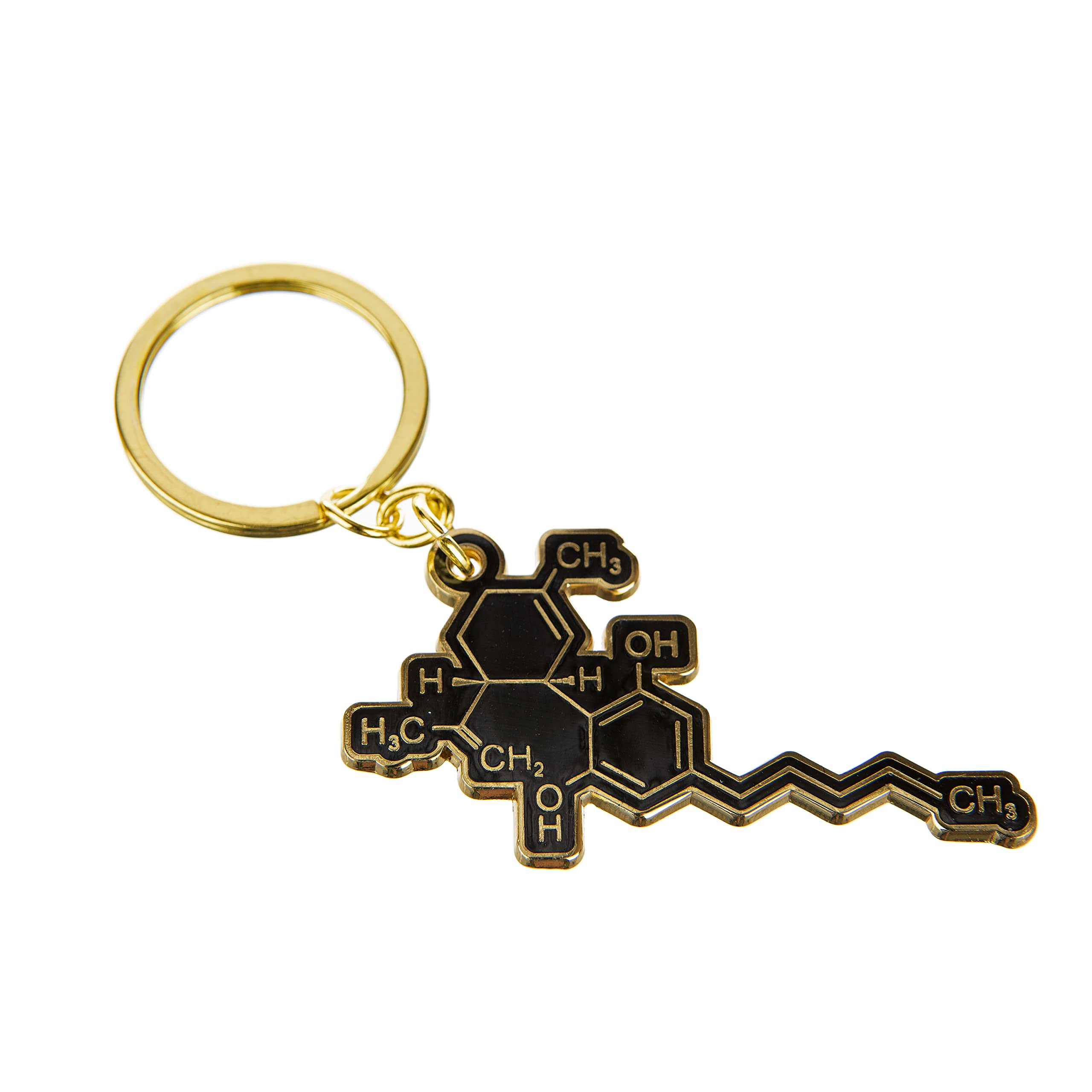 Jungle Empire CBD Key Ring | Hemp Gifts | Cannabidiol Products | Cannabis Keychain