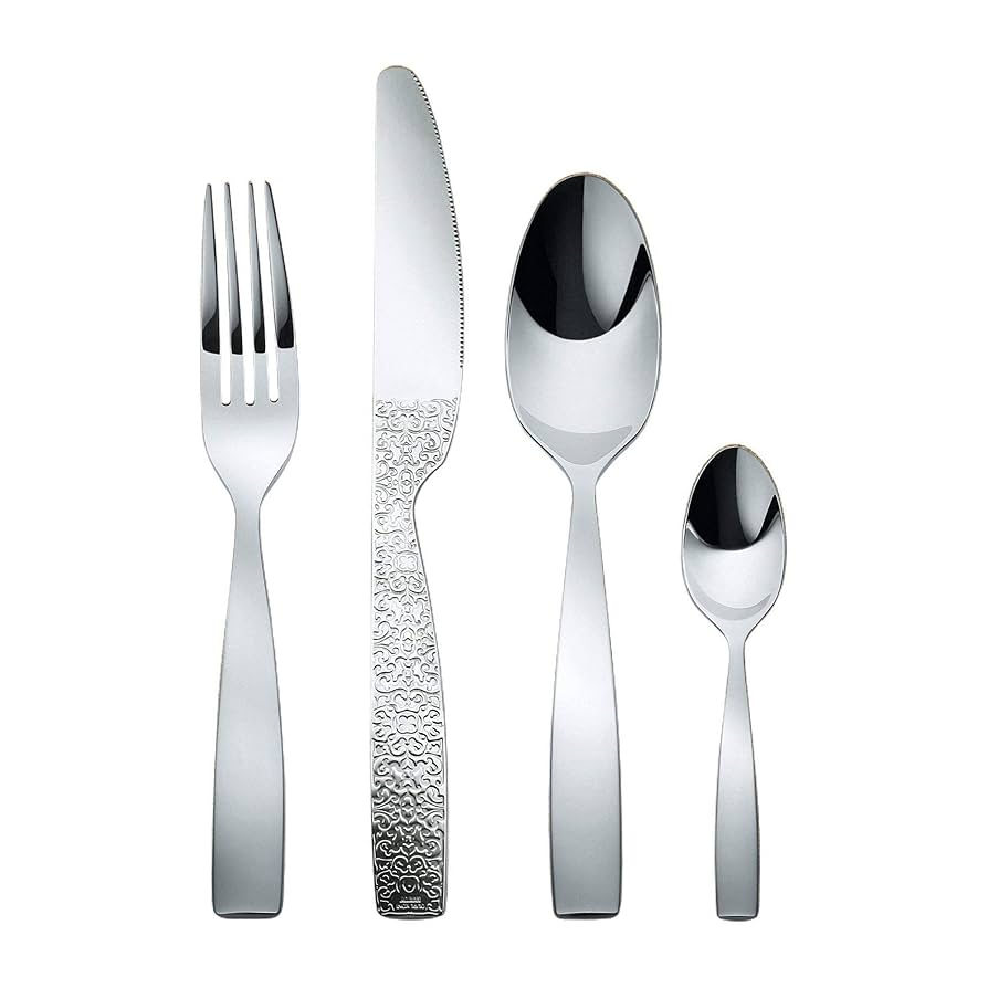 ALESSI DRESSED カトラリーセット（4人用）未使用 Amazon｜【正規輸入品】 ALESSI アレッシィ Dressed カトラリー