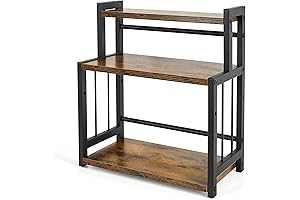 HYNAWIN 3 Shelf Metal Storage Rack