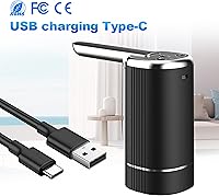 Vista 6 de Dispensador de agua plegable para botella de 5 galones, bomba de agua automática, bomba portátil de agua potable para cocina, hogar, oficina, 1