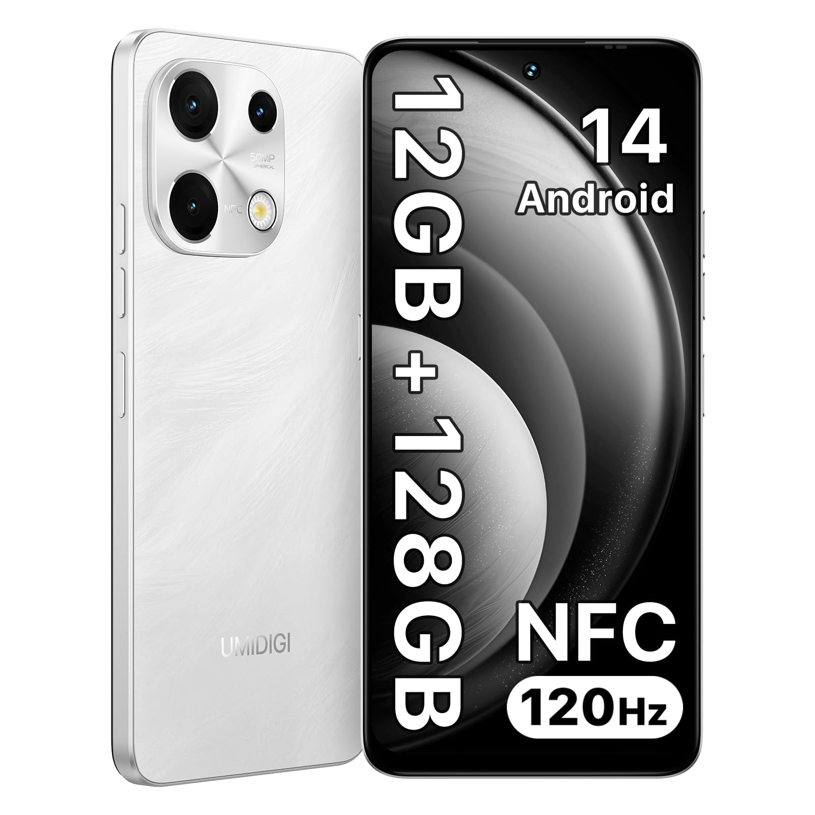 UMIDIGI Note 100 Mobile Phones, (2025) Android 14 Phone, 12