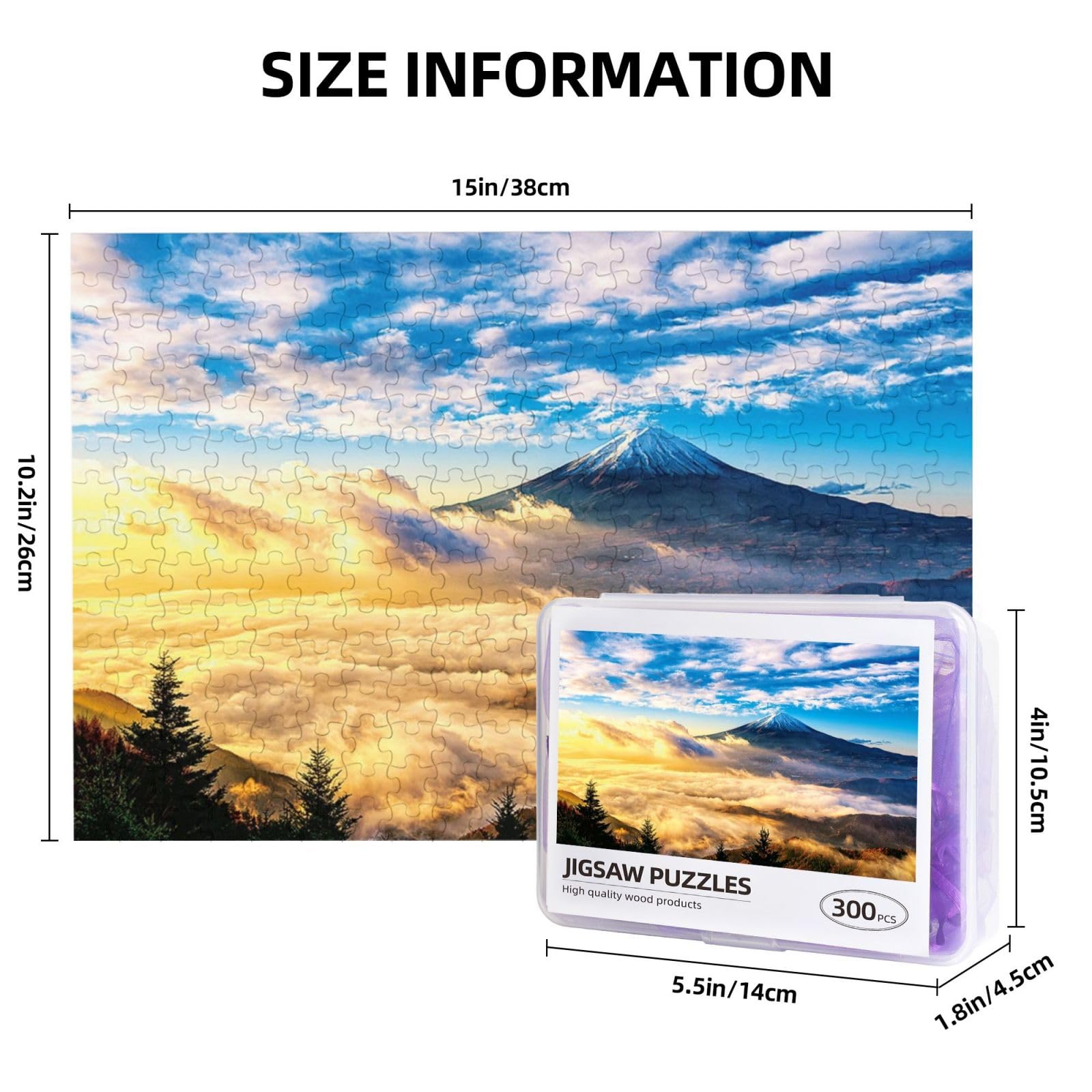 Amazon.co.jp: 300ピース ジグソーパズル インテリア 風景(8) 大人用