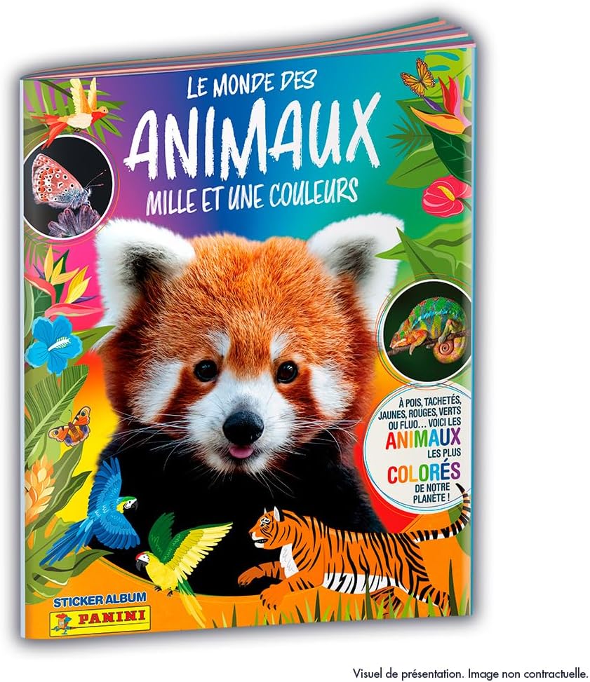 Panini Animals 2025 Album + 3 Pockets, 004904SPCFGD