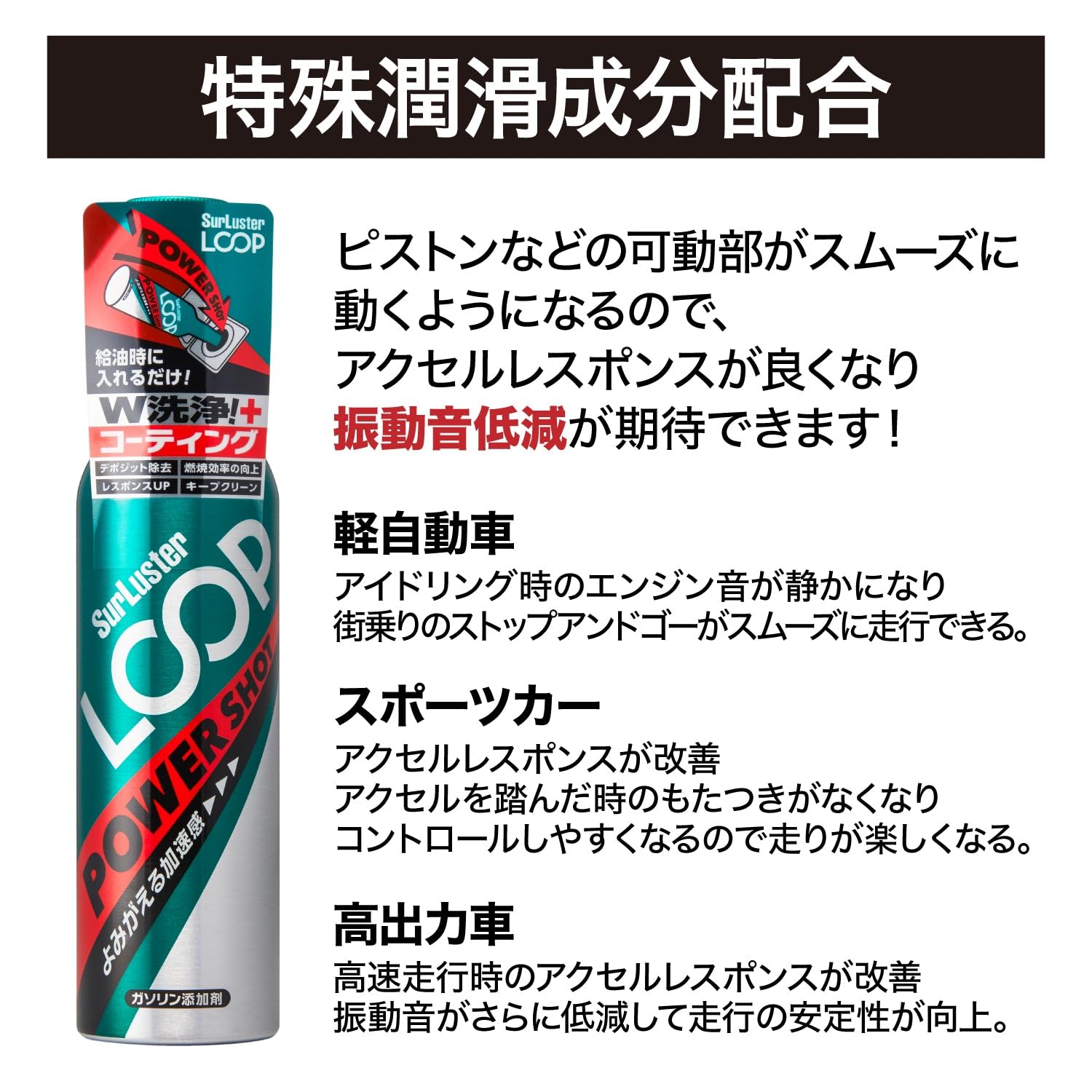 Amazon.co.jp: SurLuster(シュアラスター) ループ パワーショット