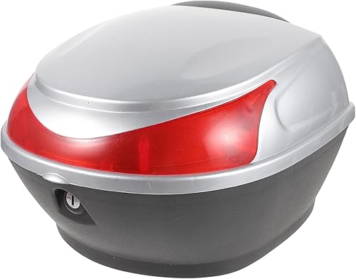 VICASKY Funda superior para motocicleta, caja de cola de viaje, maletín para almacenamiento de casco, portador impermeable con bloqueo, fácil disponible en Yaxa Mexico