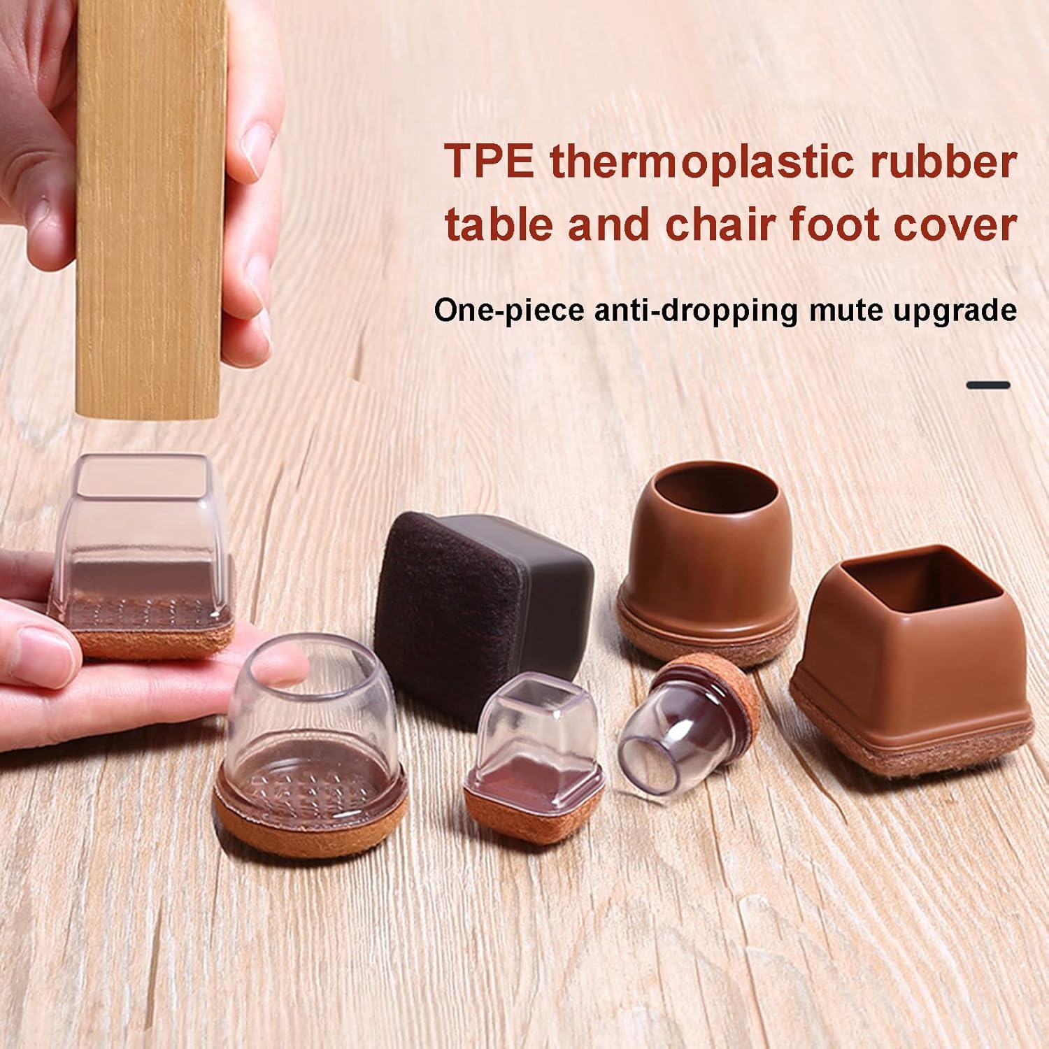 8 PCS Furniture Sliders Premium Chair Covers Protect Hardwood & Tile Floors From Scratching Fits Most Furniture Leg Sizes & Shapes Chairs Slide Noiselessly,Rb,L