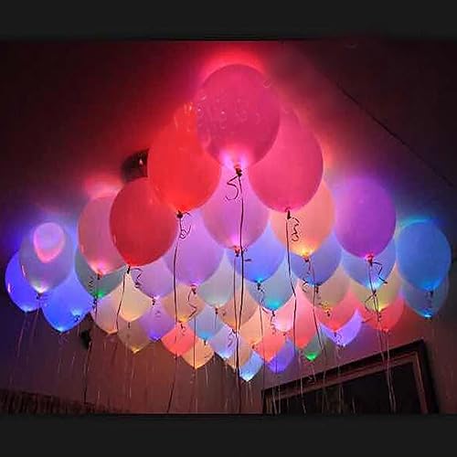 Miniatura 3 de Magnolora. Luces ledes intermitentes, pequeñas, sumergibles e impermeables para linterna de papel, globos, arreglos florales, centro de mesa,