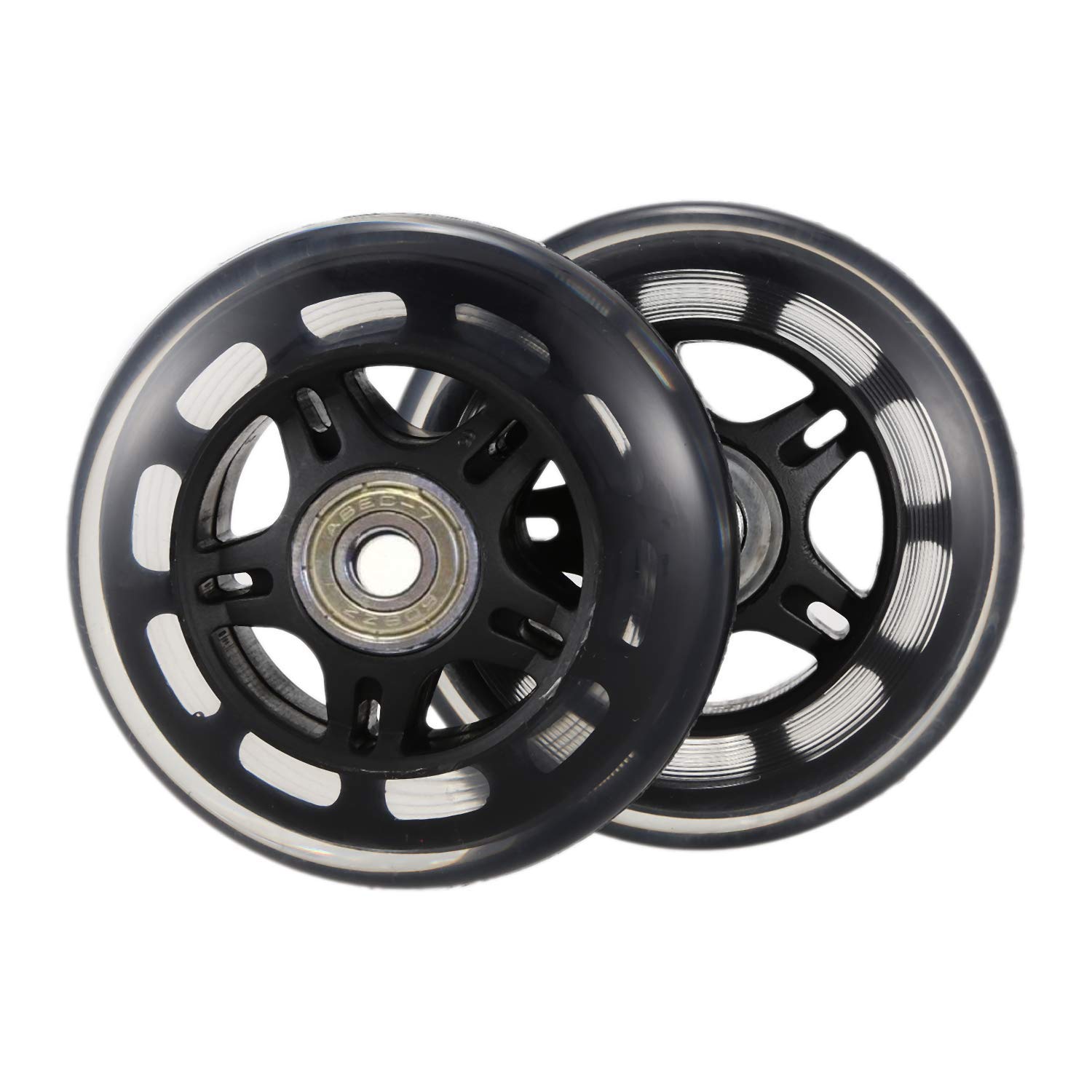 ORO 1 para kół bagażowych 70 x 22 mm z łożyskami 8 mm, 35 mm, 40 mm, klucze naprawcze do walizki i łyżworolki na świeżym powietrzu