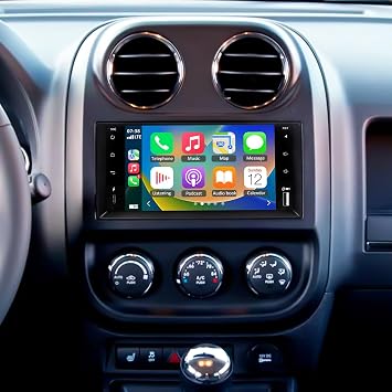 7 Double Din Car Radio for Jeep Compass 2009 2010 2011 2012 2013-2017
