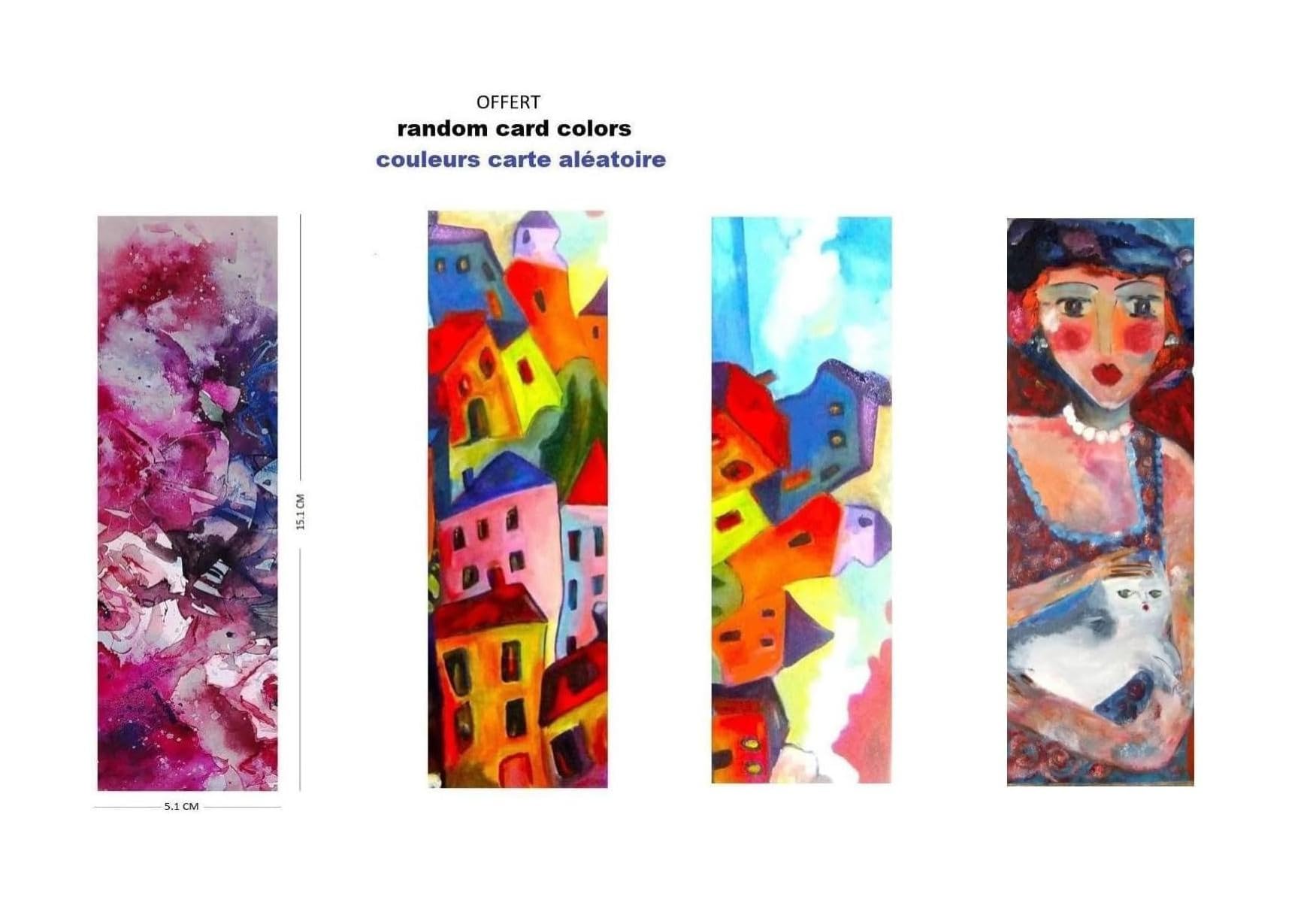 Sennelier Pastel Cards Mixed Media Paper Pad 18x24cm -12 Feuilles 410g/m² et 1 carte