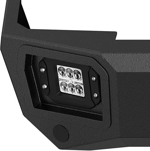 Miniatura 7 de Parachoques trasero compatible con Land Rover Discovery 2 1999-2004 parachoques trasero todoterreno incorporado receptor de enganche estándar de 2