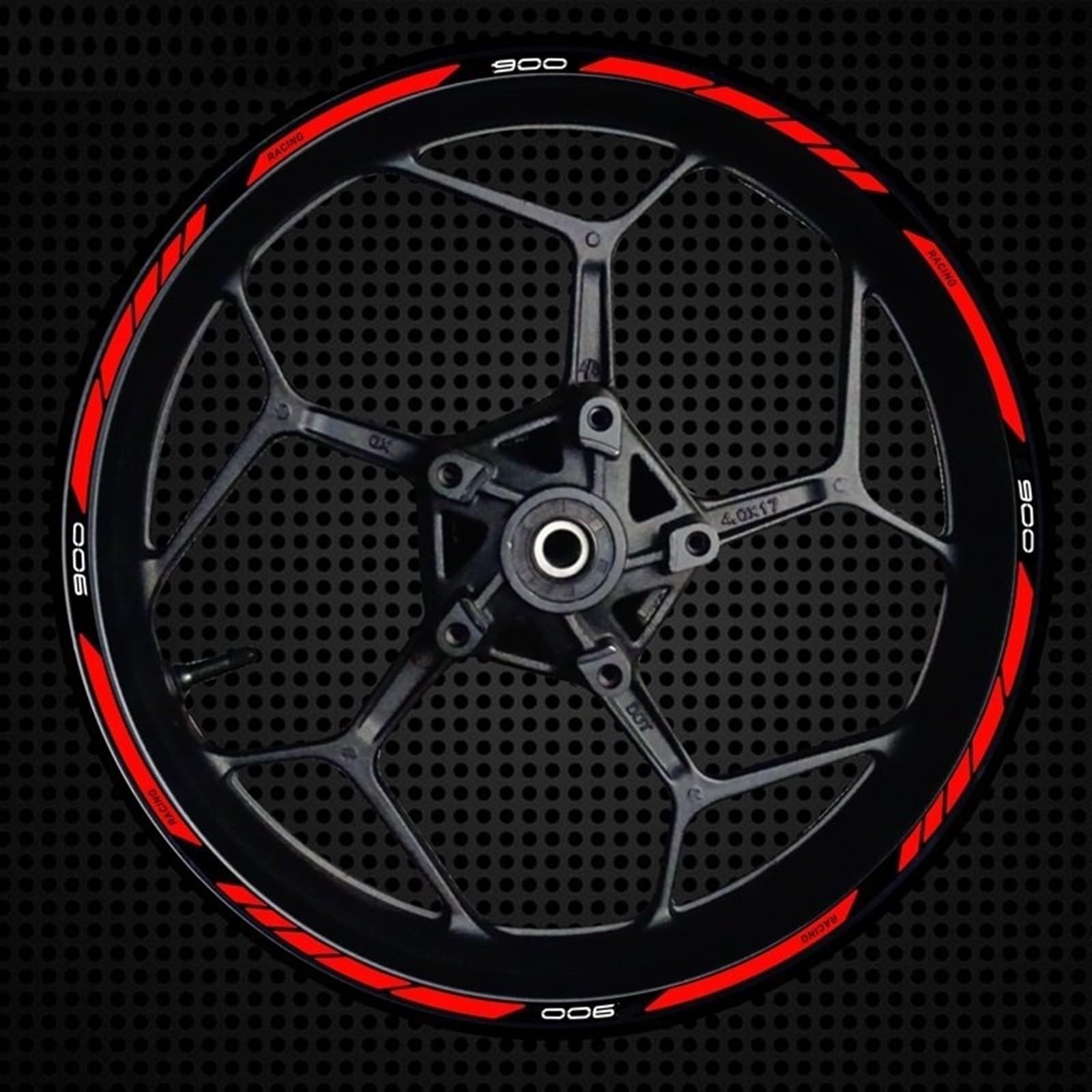 Motorcycle Wheel Stickers for Kawasaki for Z-900