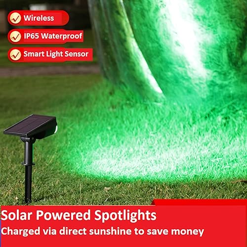 Miniatura 9 de ASLIDECOR Focos solares para exteriores, paquete de 2 luces solares impermeables para exteriores, luces de pared IP65, detección oscura de
