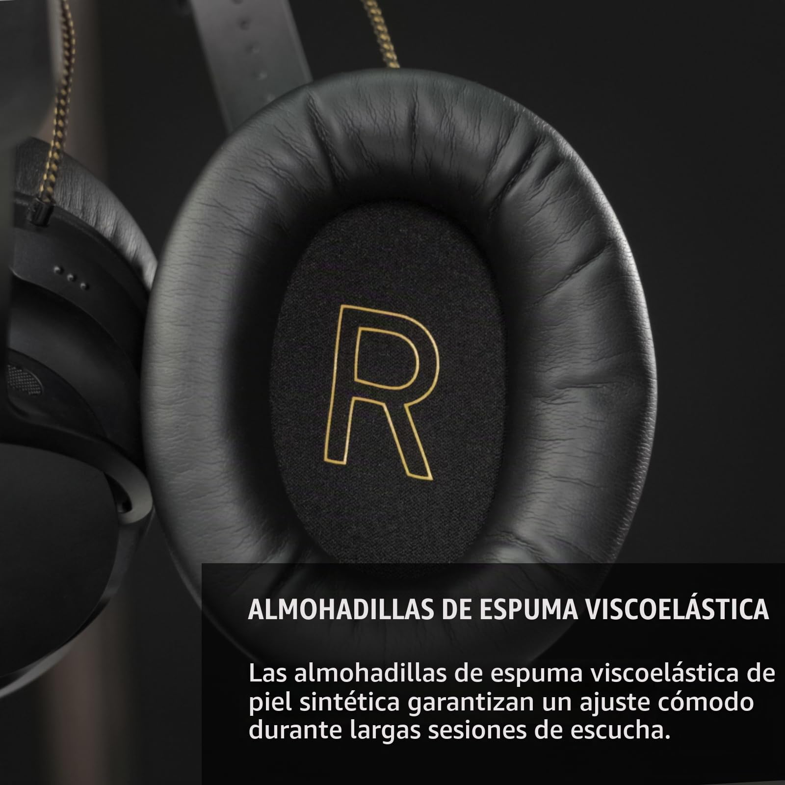 Adam Audio Auriculares de Estudio Cerrados H200 con Software de optimización y espacialización Incluido | Cable desmontable de 3 m, 2 Hz-23,5 Khz, 32 Ω, almohadillas reemplazables, bolsa de transporte