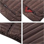 alpine swiss Niko Men's Down Jacket Puffer Coat Packable Warm Insulation & Feather Light Weight