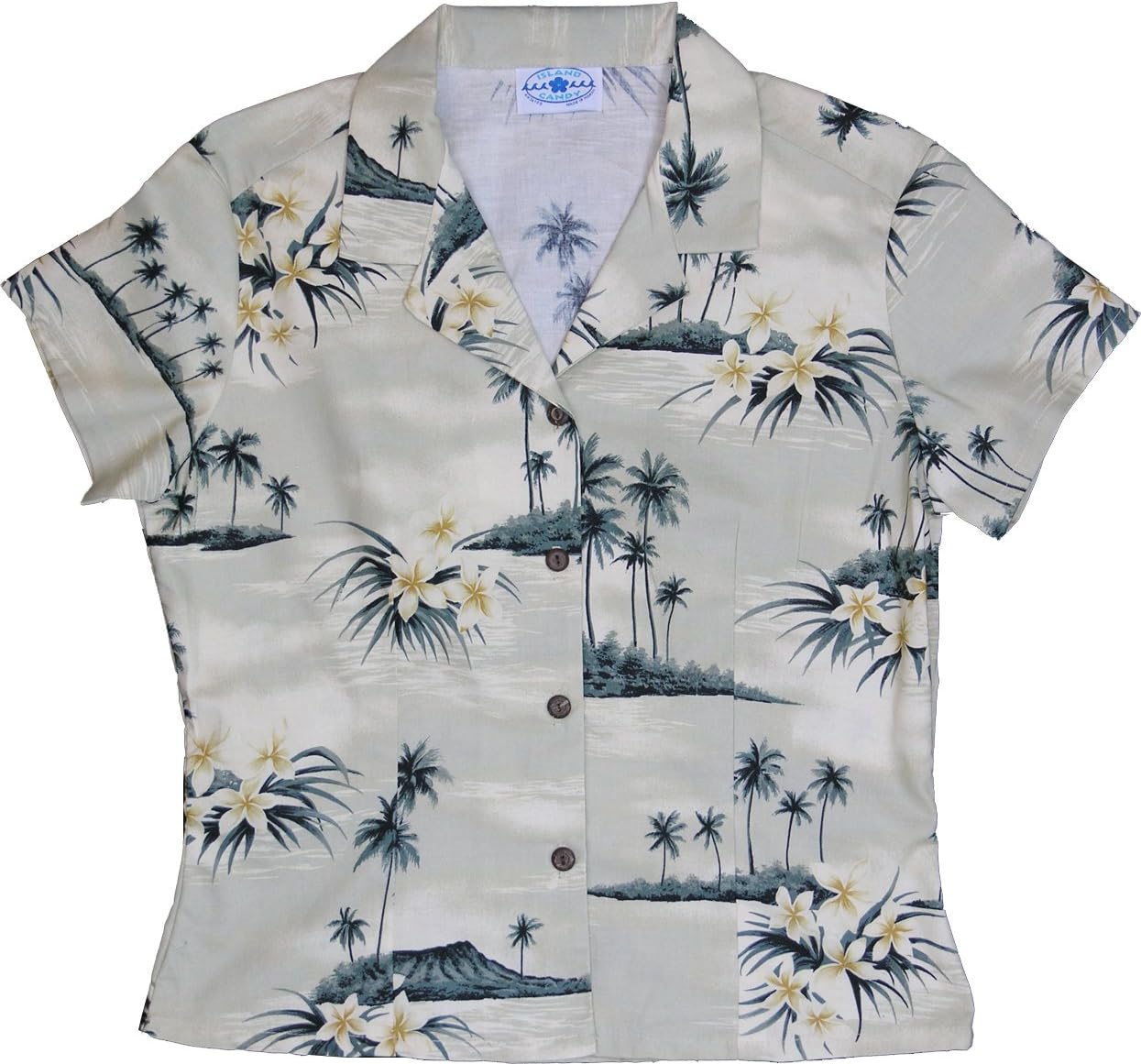 RJC Plumeria Island Junior Girl's Fitted Cotton Blouse