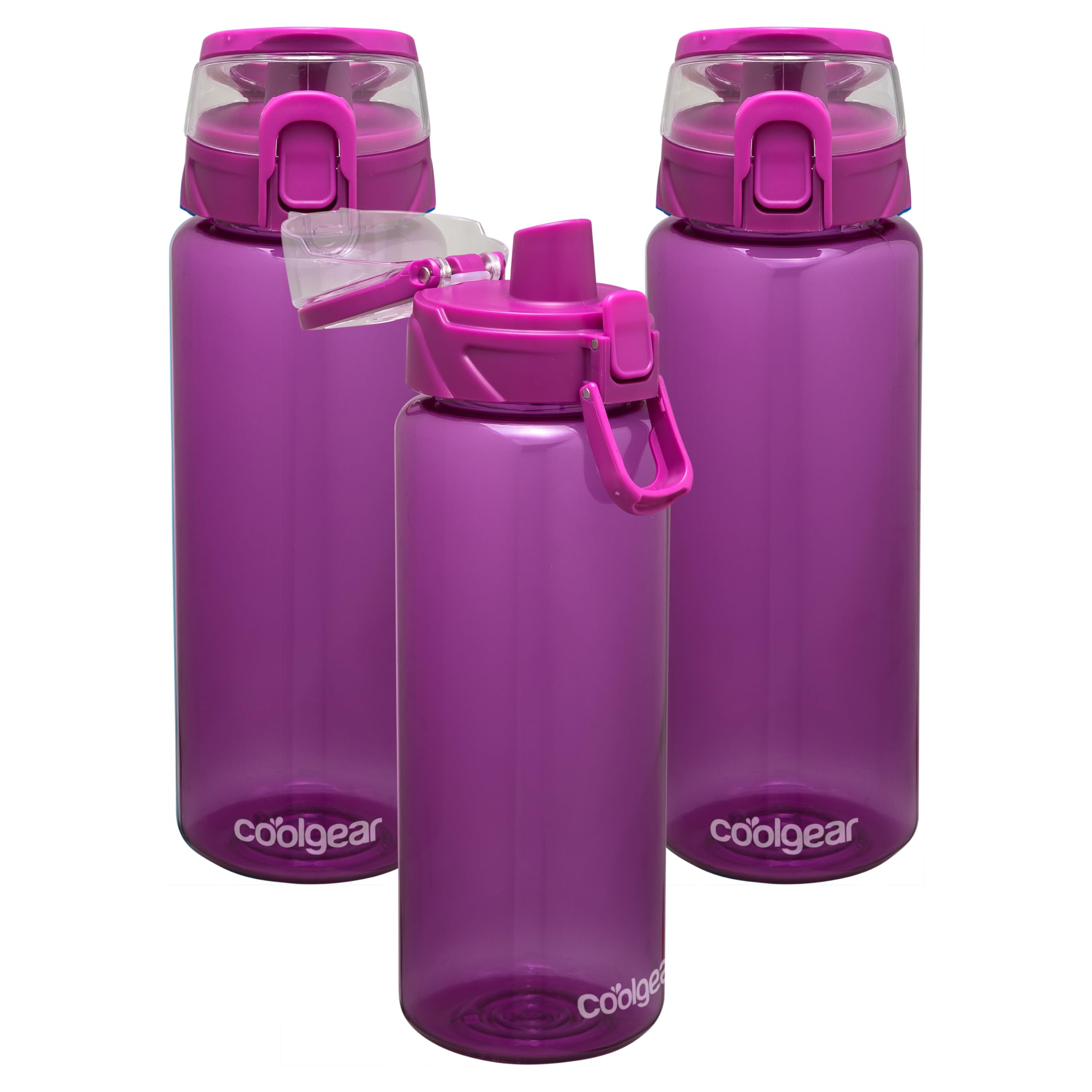 cool gear trinkflasche 3-Pack 32 oz Tritan Plastic Cylinder Water Bottle with Halo Top Lid | Dishwasher Safe, Leakproof, Shatter-Resistant Water Bottle With Easy Carry Loop 4X Ventilkappen - Billard Category:E Bikes MTB Cross_CUBE PP MTB Wähle Deine Größe:24 L making them easy to