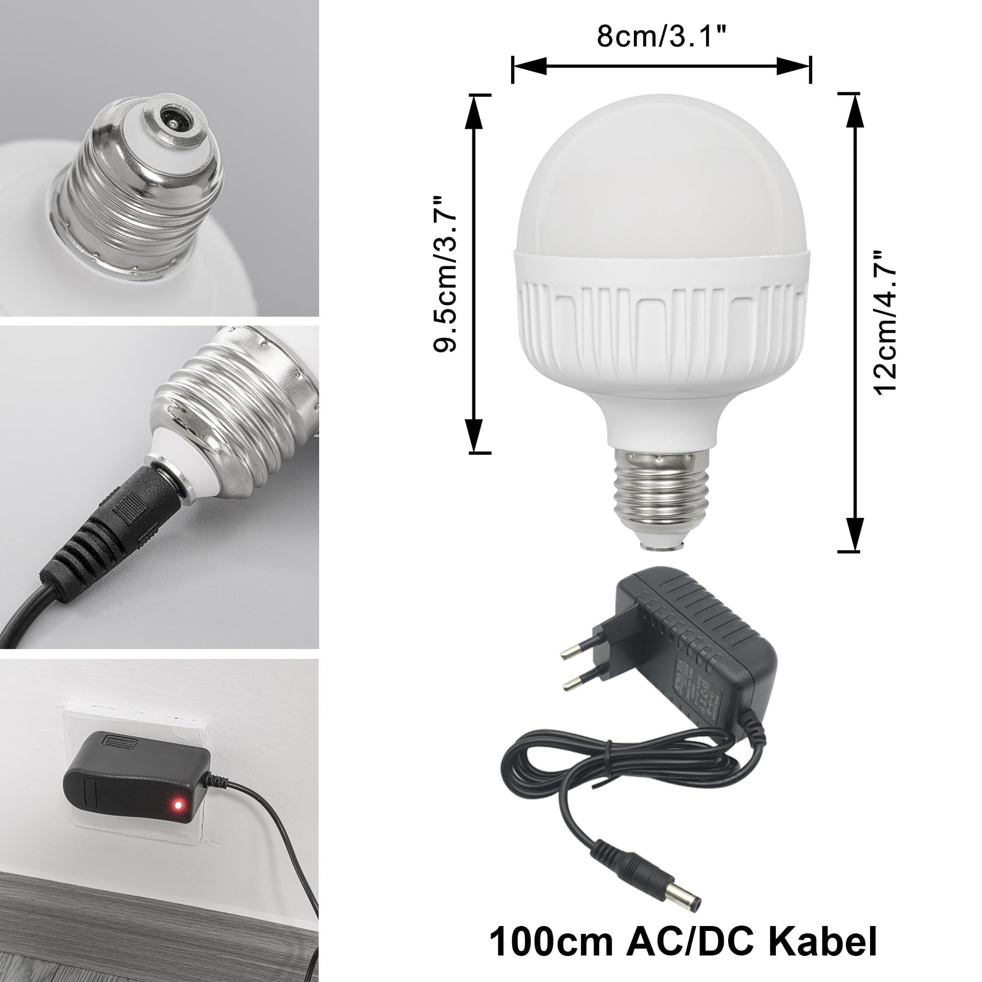 Dimmbare Hängelampe mit Batterie Innen,2er-Pack Glas Hängeleuchte Batteriebetriebene Lampe, Pendelleuchte ohne Strom Stromanschluss für Küche Nachttischcafé,TB3232-F