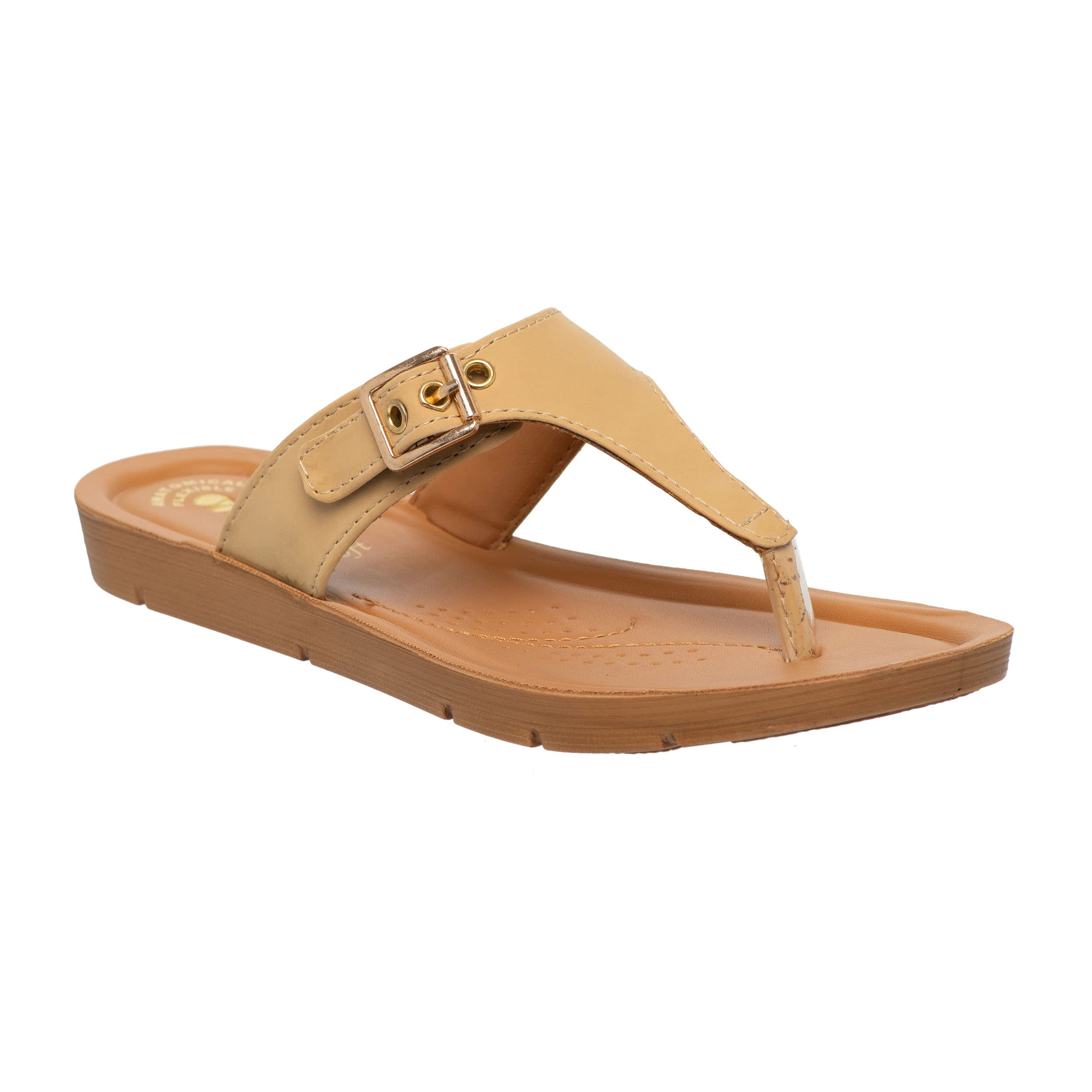 inblu Stylish Fashion Sandal/Slipper for Women | Comfortable | Lightweight | Anti Skid | Casual Office Footwear (MEB4_PALE YELLOW_35) (B0B84TMHF1) Amazon Price History, Amazon Price Tracker