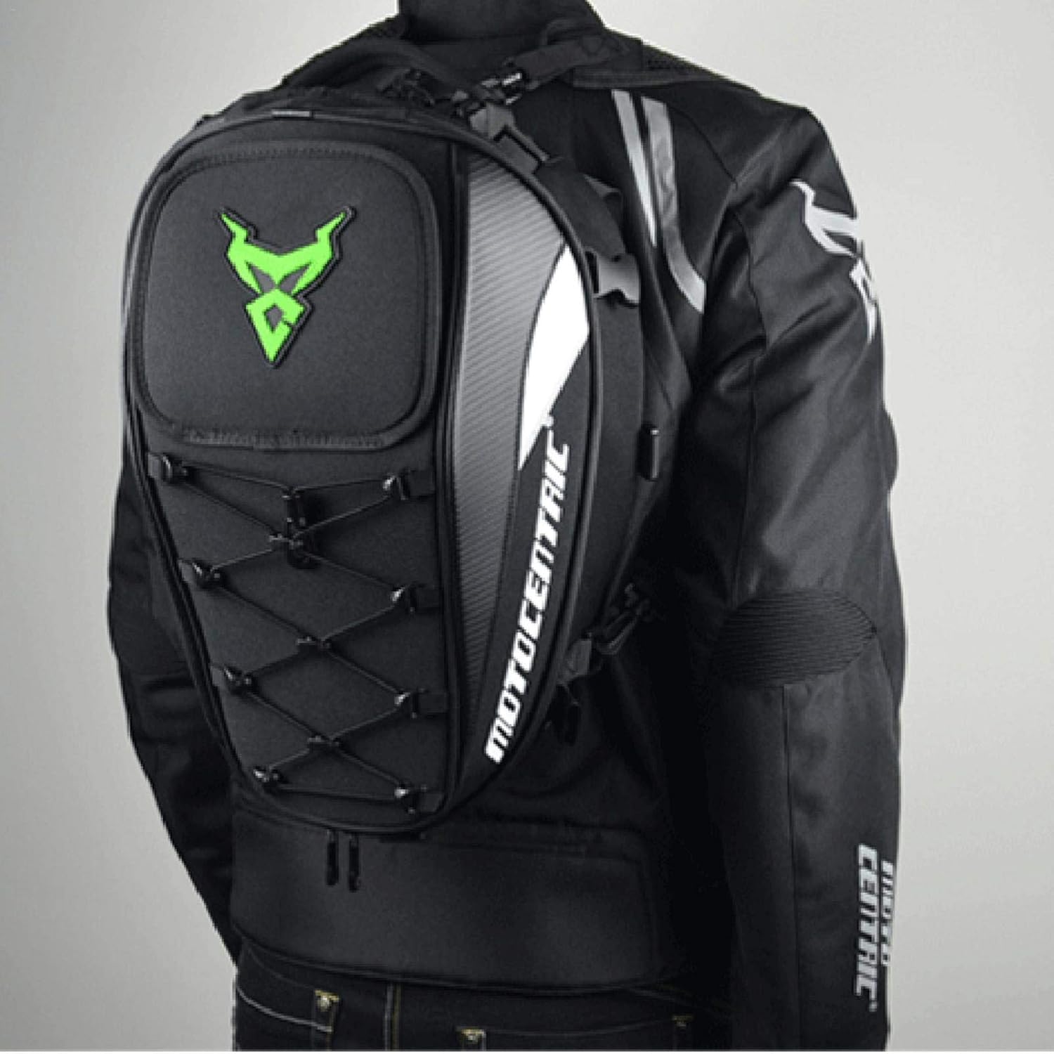 MOTOCENTRIC Zaino da Moto Impermeabile Serbatoio con Spazio per Il Casco -  Borsa da Sella Moto/Sedile Posteriore Borsa, Zaino da locomotivo/Grande  capacità Zaino : Amazon.it: Auto e Moto